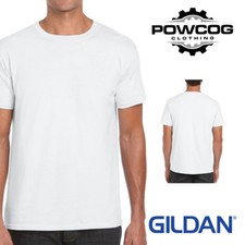 GILDAN Mens T-Shirt Soft Smooth Premium Plain Cotton Tee with Classic Fit G64000