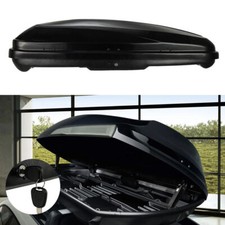 Car roof box gloss black - car,