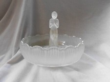 ART DECO FROSTED SEATED NUDE