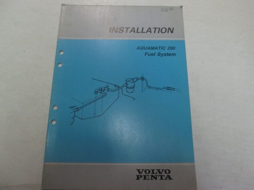 1984 volvo penta - 1984, installation