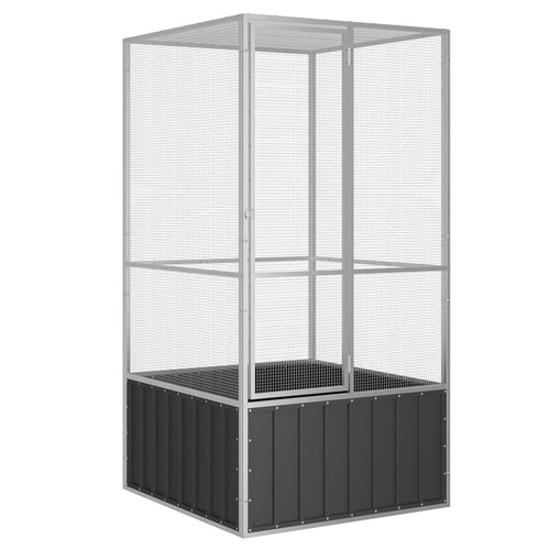 Bird cage anthracite - cage,