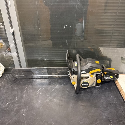 Titan chainsaw ttcsp49 used - titan,
