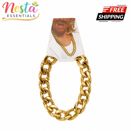 Gold gangster chain fancy - gangster,
