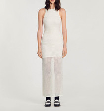 Sandro Paris Women's Ecru Knit
