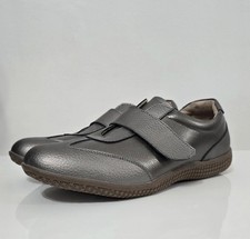 Womens Damart Silver Leather