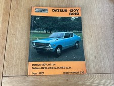 Datsun 120Y  B210 Workshop