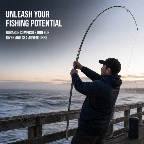 Portable casting fishing - casting, rod