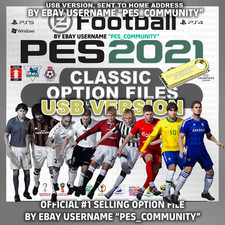 [USB] PES 2021 Option File Patch - *VARIETY OF CLASSIC YEARS & LEGENDS* PS4, PS5
