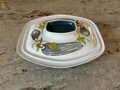 Vintage poole pottery blue - pottery,
