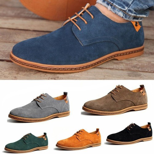 Men casual suede european - casual,