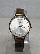 Skagen Ladies Rose Gold Mesh Strap Watch. SKW2151.