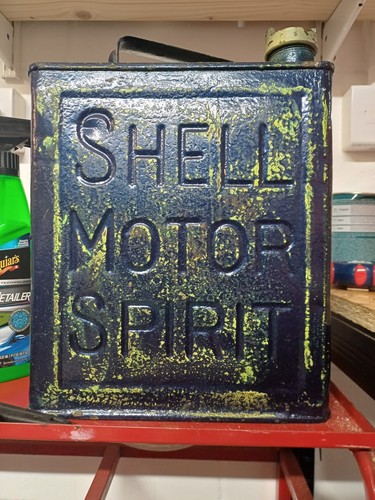 Vintage shell motor spirit - shell,