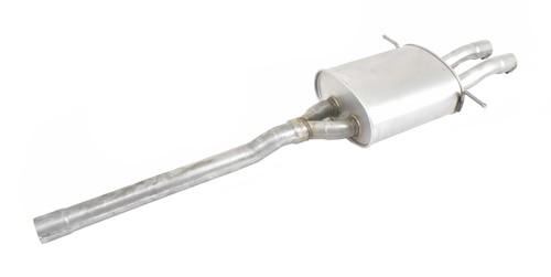 Tail pipe with back box - tail,