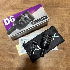 Audix D6 Bass Kick Drum