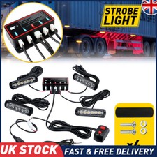 4x Universal Truck LED Strobe
