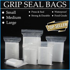 Grip Seal Bags Clear