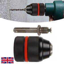 SDS ADAPTER KEYLESS CHUCK FOR DEWALT BOSCH MAKITA MILWAUKEE 2-13MM 1/2-20UNF NEW