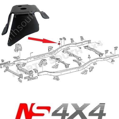 Rear body chassis bracket