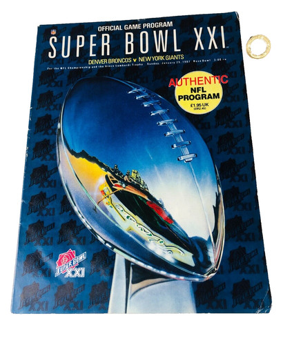 Super bowl programme nfl - 21,