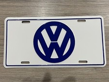 vw metal sign