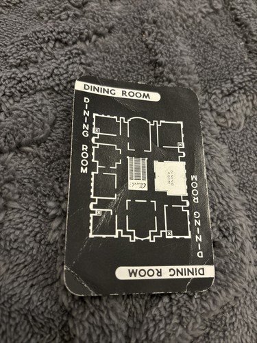 Cluedo spare parts cards - spare,