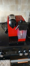 Delonghi Nespresso Pod Coffee Machine Red and Black Used