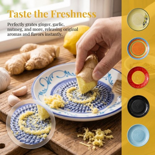 Garlic grater plate - grater,