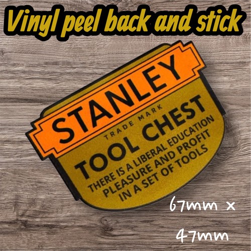 Stanley tool chest sticker - stanley,