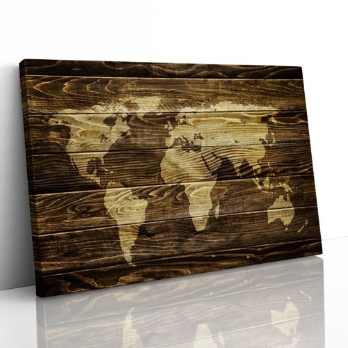 World map wood background - world,