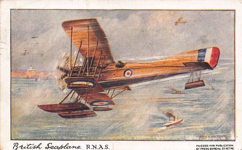 Postcard aviation wwi - ,