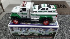 Hess toy truck & race car