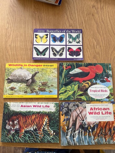 Brooke bond tea cards - cards, full