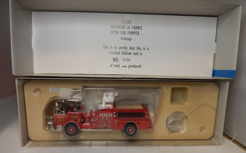 Corgi american france fire - american,
