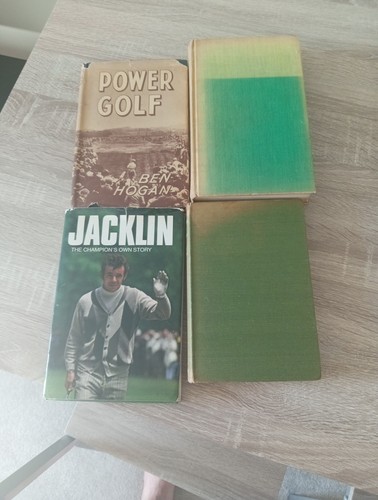 Vintage golf books ben - books,