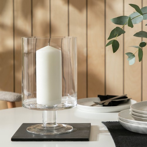 Home large hurricane candle - hurricane,