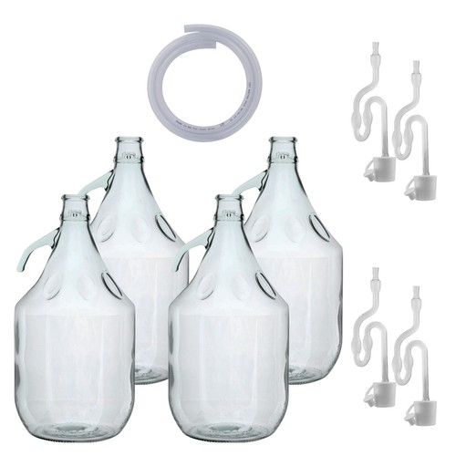 Set clear thick glass - set, of