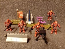 Mega Construx Halo Fire team Crimson mega bloks.