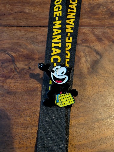 Felix the cat enamel - cat, metal
