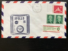 U.S.A. Nasa Apollo 16 Atlantic