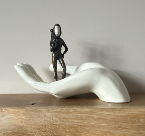 Minton porcelain and - and, bronze