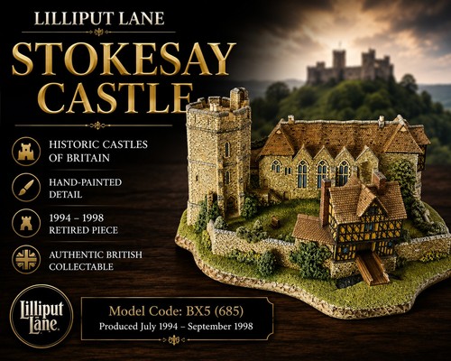 Lilliput lane stokesay castle - lane,