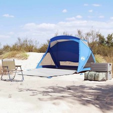 Beach Tent 2-Person Azure Blue