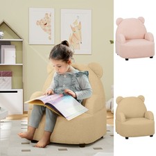 Kids Armchair, Bear Shaped Toddler Chair, Baby Couch for Bedroom