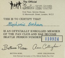 Official Beatles Fan Club