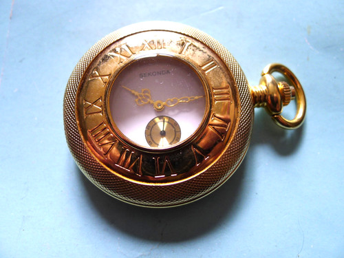 Sekonda qtz golden half - golden,