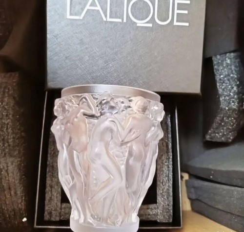 Lalique bacchantes vase small - lalique,