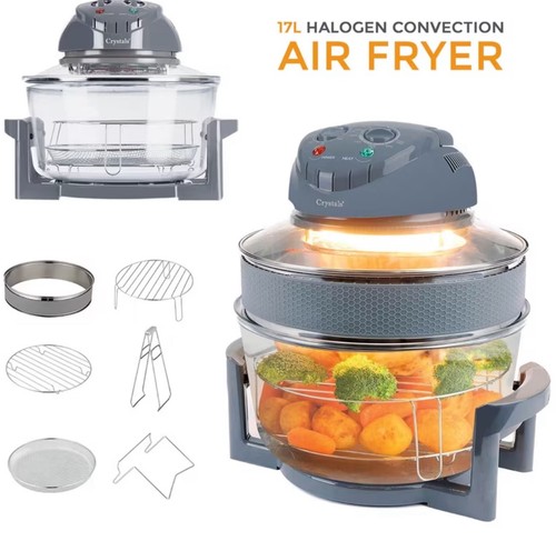 17l 1400w air fryer - air, halogen