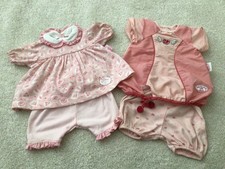 ? GORGEOUS ZAPF BABY ANNABELL ? PINK DRESS ANNABEL BUNDLE ~ COLLECTORS ITEMS