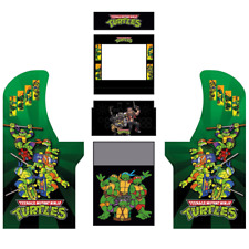 Arcade 1UP Cabinet graphics / artwork full cabinet - 90's Turtles theme