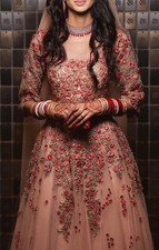 Asian Bridal Wear - Indian Pakistani Traditional Lengha Dress ~ FRONTIER RAAS*